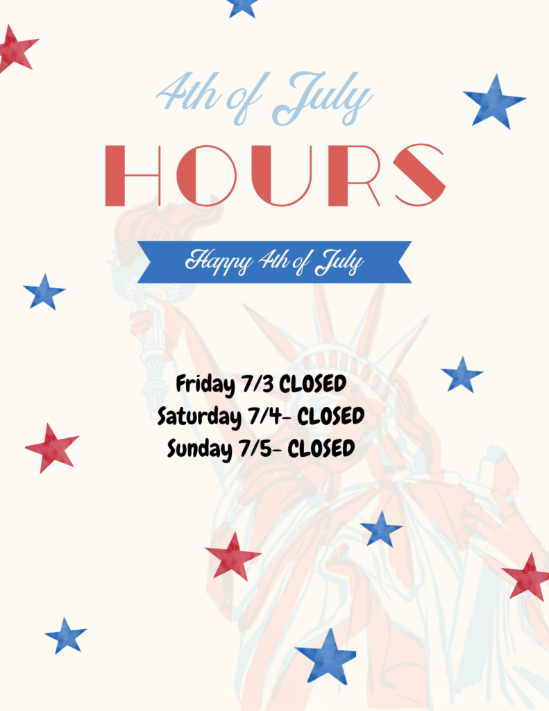 Red Vintage th Of July Closed Flyer ()