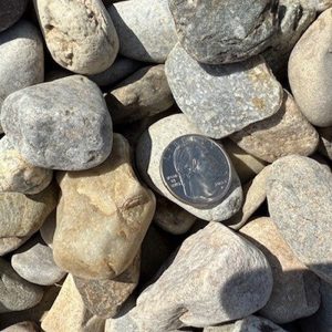 1 ½” Round Multi Color Stone