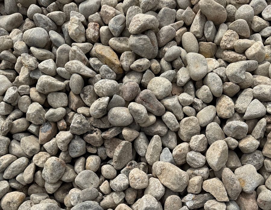 1 ½” Stone, Natural Round Brown Stone
