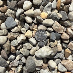 ¾” Round Decorative Stone (Multi-Color)