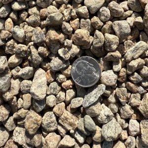 3/8″ Natural Round Stone Brown