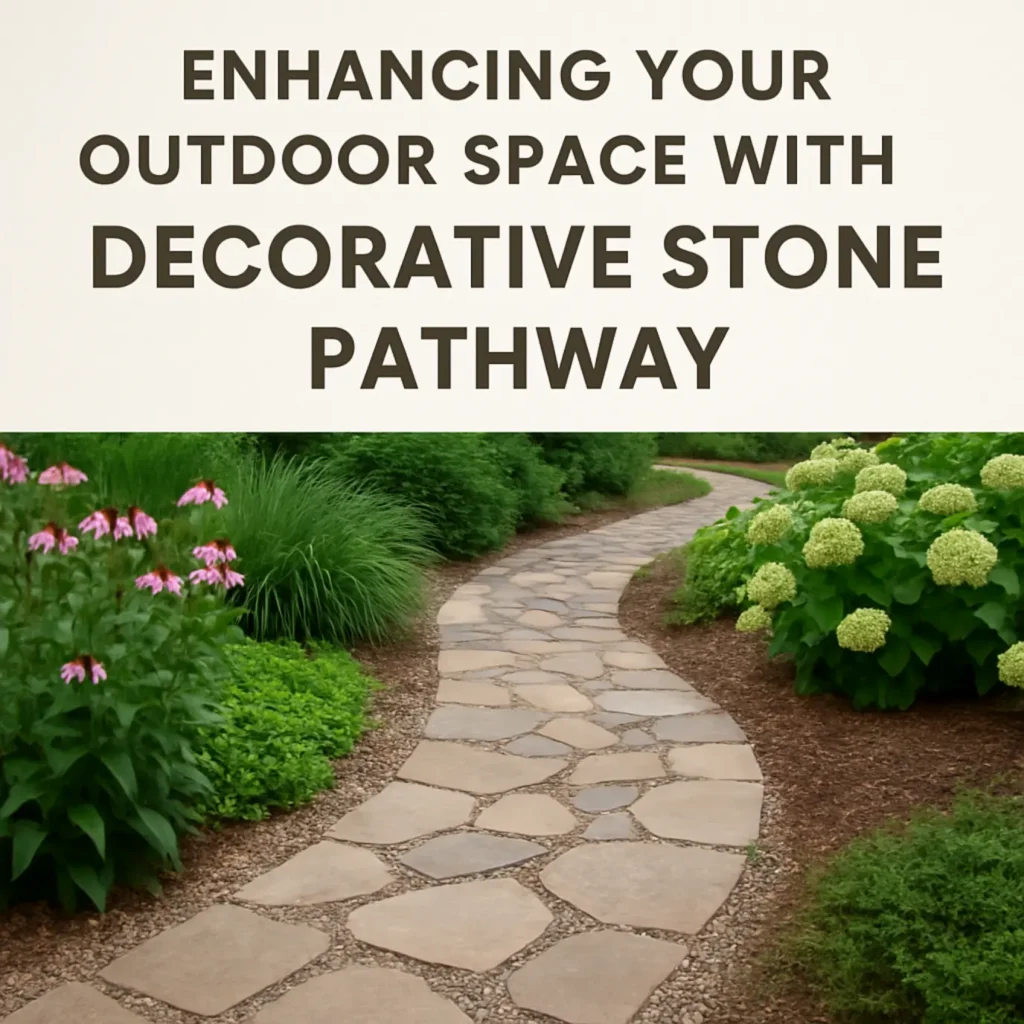 enhancing your outdoor space with decorative stone pathways