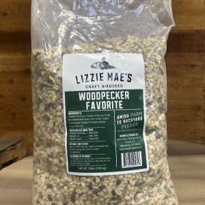 Lizzie Mae’s Woodpecker Favorite Birdseed 20lb Bag