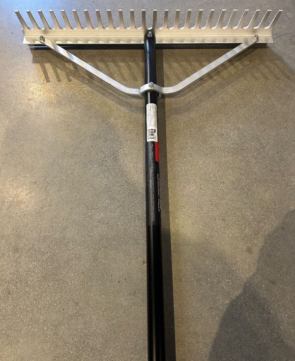 Hardback Rake Aluminum Landscape Rake 24